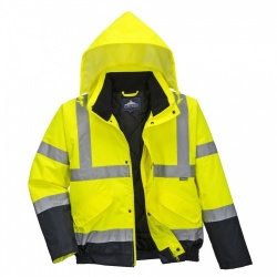 Portwest S266Two ToneHi Vis Bomber Jacket